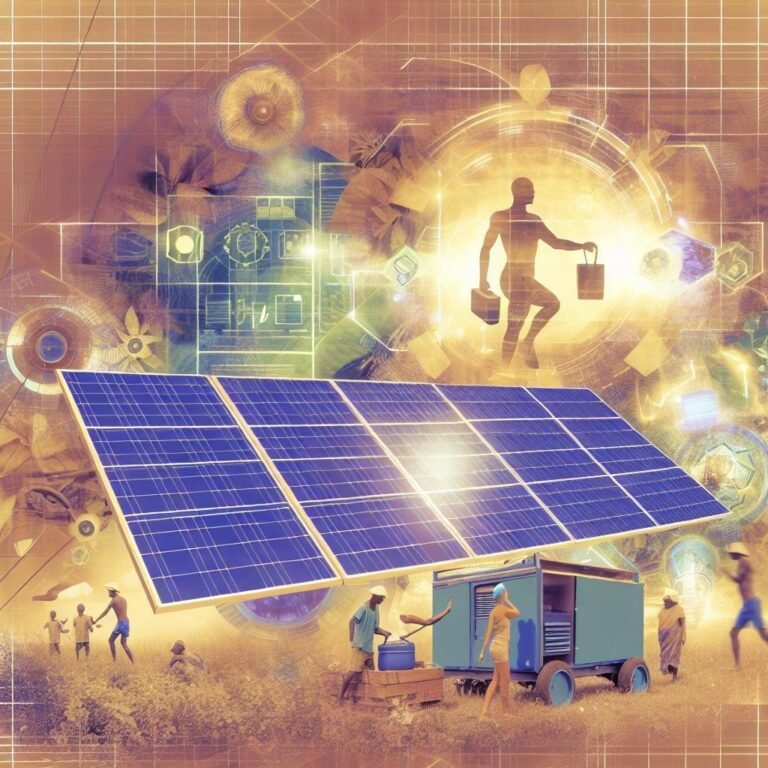 Empowering Humanity: Solar and Portable Energy in Aid Efforts